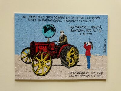 Puzzle con illustrazione di Mauro Biani - immagine 2